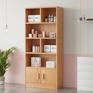 理髲店产品展柜落SAIFU\/化品实木示柜妆美容院多层展示地柜美展