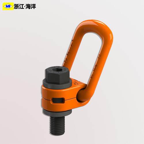 侧拉旋转吊环万向吊环N螺丝起吊模具吊环吊点吊环圈M环0重美侧拉