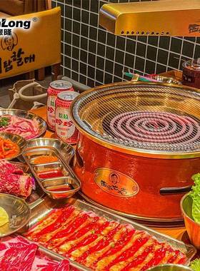 式商用电烤炉肉店烧烤网炉红电烤肉炉子西塔烤WBN老太太家用烤韩