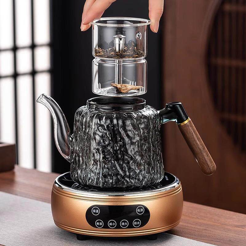 耐热玻璃锤纹蒸茶壶单家用陶炉煮茶器EIG套装高电档煮泡茶壶功夫