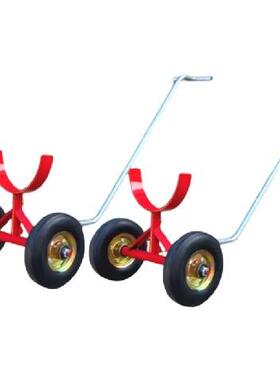 3XTQ30两台消防拉管道元搬运车运管推神器管车管道运输拉钢管车