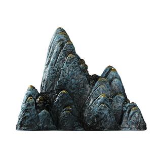 客厅假子山石酒摆件家居装饰品假山摆件办公室柜关小盆景新中式玄