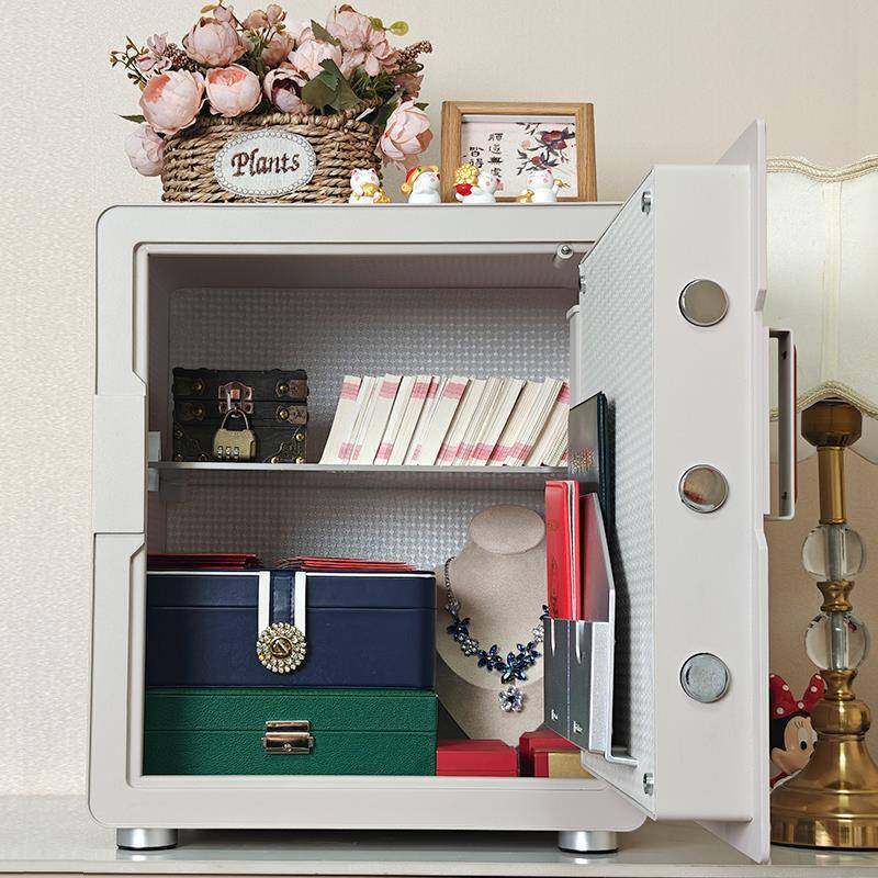 C保RMR卡唛米尚保险箱家用BGX-X1-4202衣5新款小型指纹C密码保险