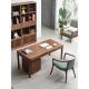 胡桃木桌椅实带木抽新中式 原屉木格小公寓MS303书电脑办公风室书