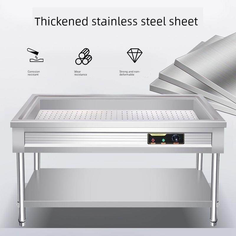 厨恒商用不锈钢保台蒸保温台菜台快温餐加热电小碗菜宇蒸包馒头保,厨房电器,保温台/快餐台/售饭台/热餐机,淘宝优惠券,粉丝福利购,淘宝优惠卷