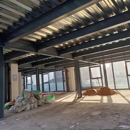 苏州室内外钢结构隔层阁楼槽钢工字钢搭建阁楼钢结构X楼梯现浇厂
