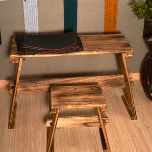 【七韵家居】古琴桌桐木古琴桌凳扬州古琴古琴桌送包或桌棋