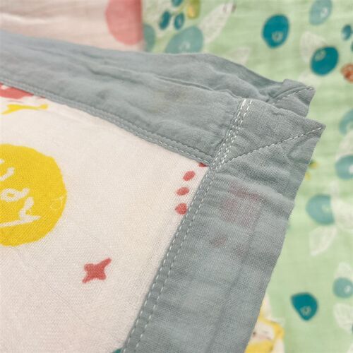 夏季竹纤维四层纱布盖毯儿童空调毯成人学生竹棉床单冷感毯幼儿园