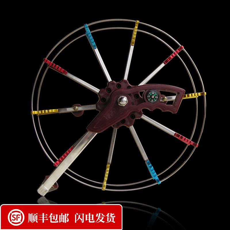 风筝轮2024年新款盘鹰轮彩色叉子Q轮线轮手握轮风筝