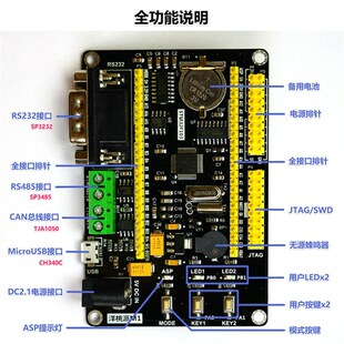 洋桃派M1开发板 STM32F103工控小系统板 杜洋工作室 RS485 CAN