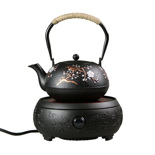 烧水茶壶养生礼品功夫家用茶具套装 铁壶铸铁泡茶电陶炉煮茶器日式