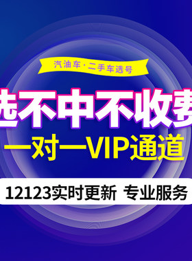 浙江杭州宁波嘉兴金m华台州湖州新能源绿牌12123自编自选车牌选号