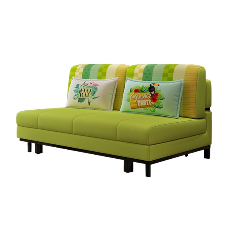 沙发床可折叠多功能推拉三人1.8客厅小户型实木布艺坐卧两用沙发