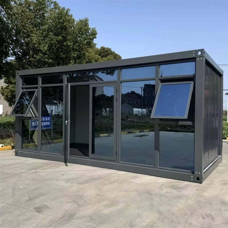 住人集装箱移动房彩钢集成房屋办公室定制简易组装可拆卸活动板房