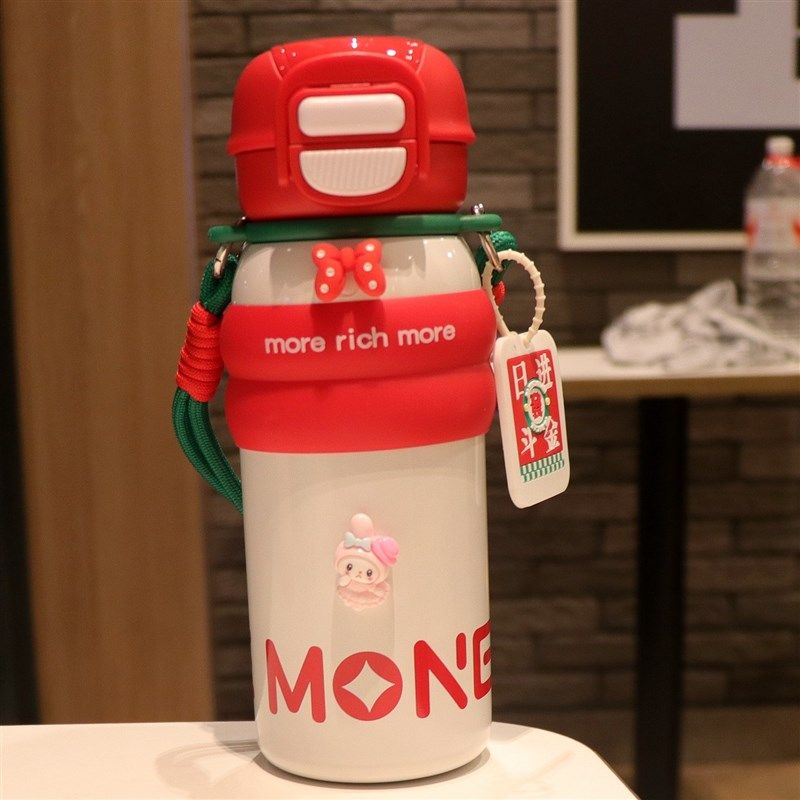 保温杯女生高颜值双饮吸管水杯外出可携式婴儿冲奶可携式可爱2025,餐饮具,保冷/保温杯,淘宝优惠券,粉丝福利购,淘宝优惠卷