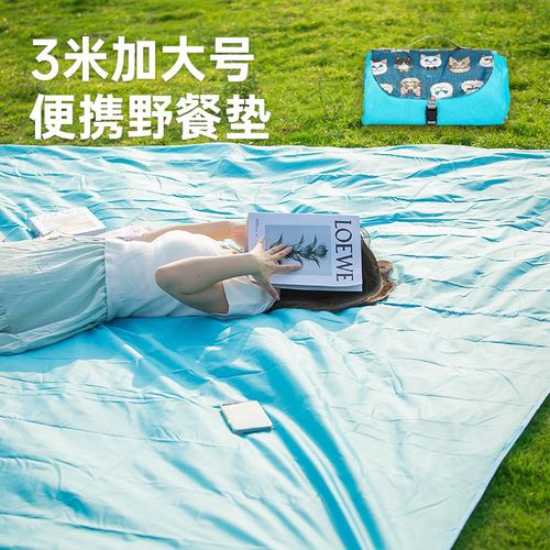 野餐垫防潮布户外帐篷露营超轻便携折叠沙滩垫加大防水防潮地毯垫