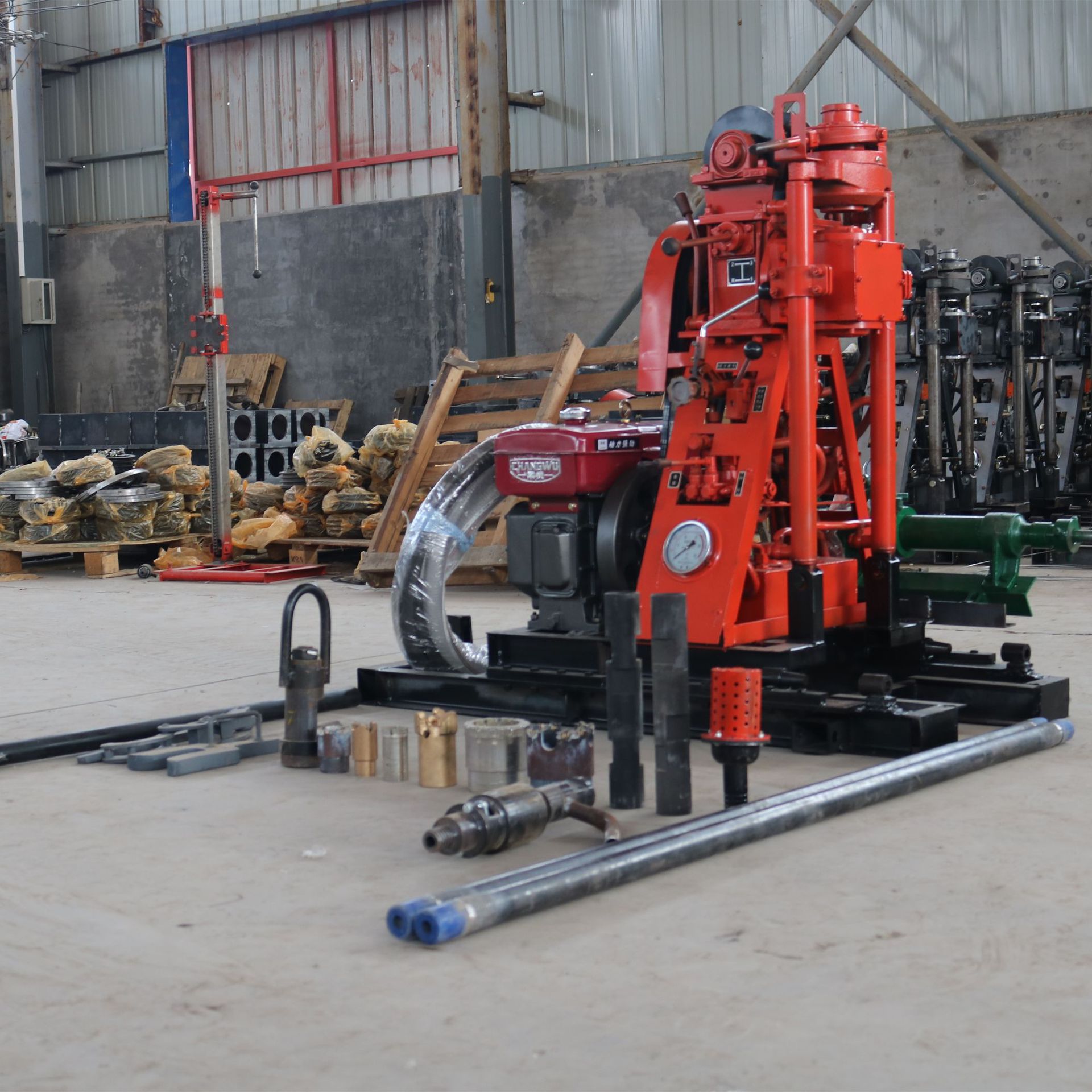 现货轻便勘探钻机地质勘探设备全液压工程岩芯取样钻探机精密高速