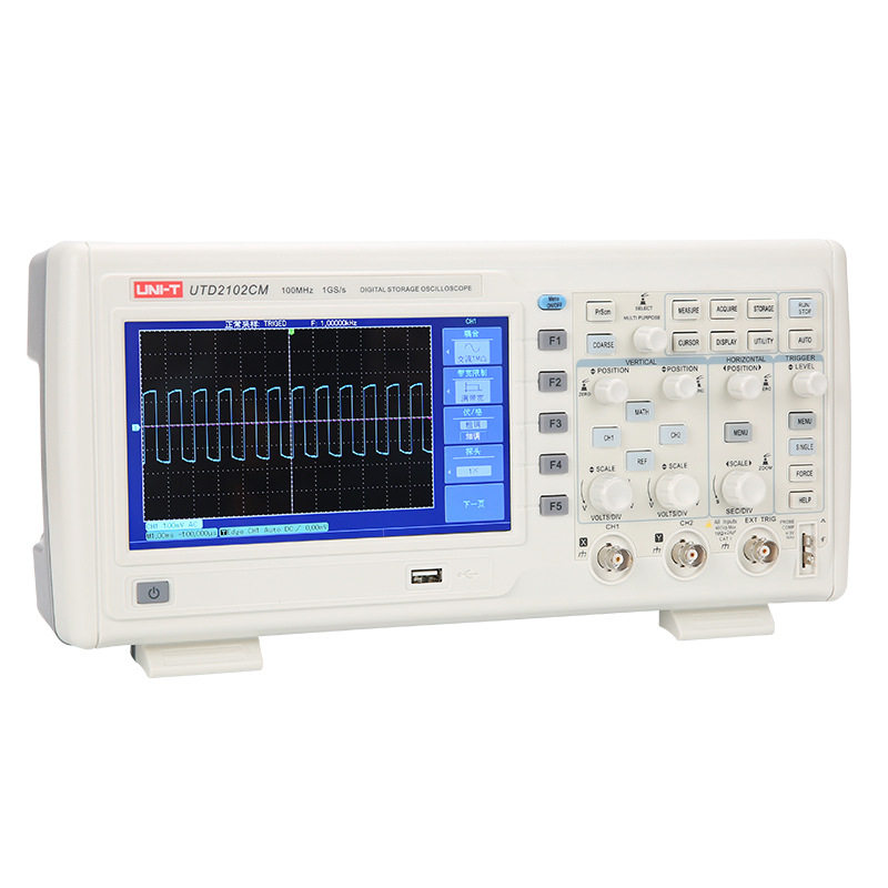 优利德示波器双通道UTD2102CM/UTD2202CM数字存储示波器