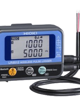 日置LR8512小巧便携无线脉冲数据记录仪蓝牙连接车速流量测量