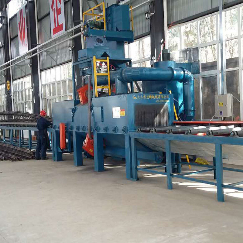 履带吊钩悬挂抛丸喷砂机 钢板通过式钢结构喷砂机 钢筋线材喷砂机,五金/工具,抛丸清理机,淘宝优惠券,粉丝福利购,淘宝优惠卷