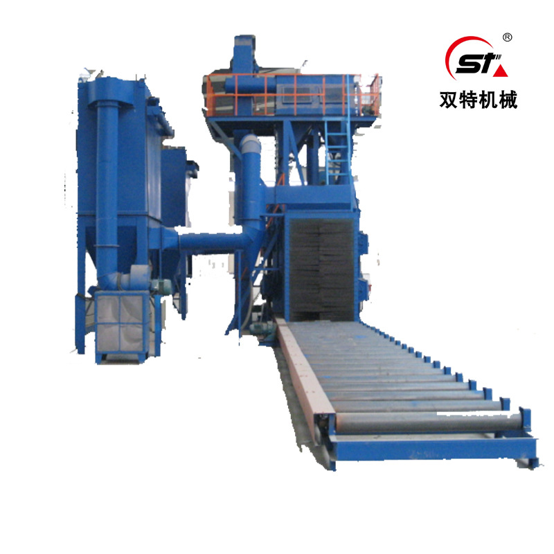 供应通过式抛丸机 钢结构通过式抛丸机 角钢型材表面强化清理机