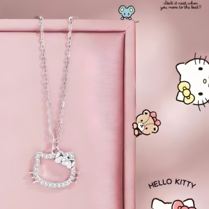 Hellokitty凯蒂猫项链女