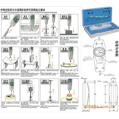 供应NLB-50推拉力计，弹簧测力计，管形测力计