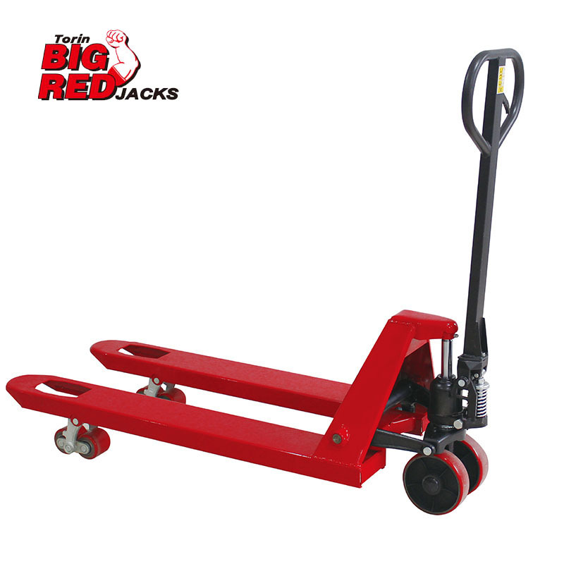 通润BIGRED2/3/5吨手动液压叉车拖车搬运车手拉车油压车
