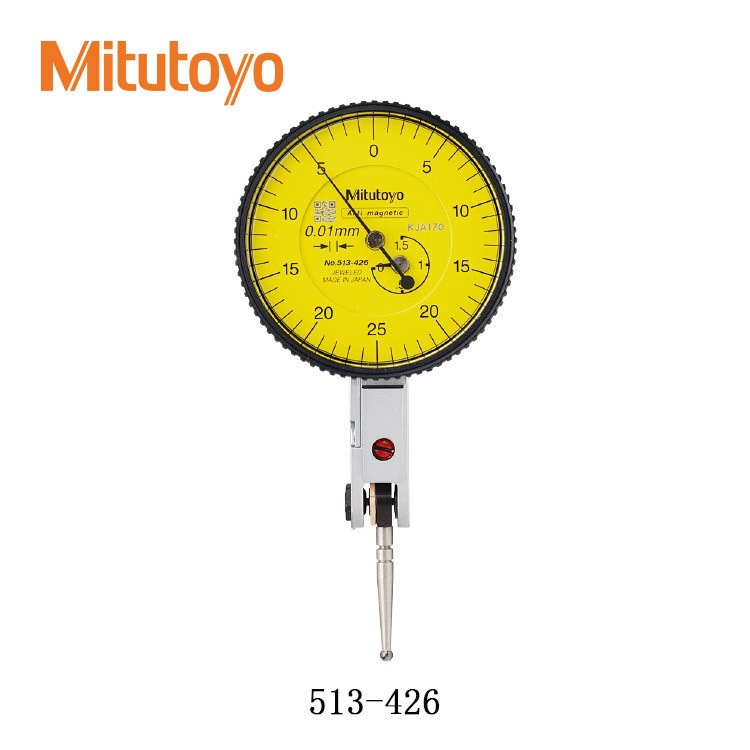 日本三丰513-426-10E杠杆百分表mitutoyo三丰校表0-1.5/0.01mm