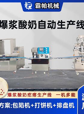 爆浆酸奶疙瘩奶包子生产线设备 奶饼奶条成型机 免费咨询送方案