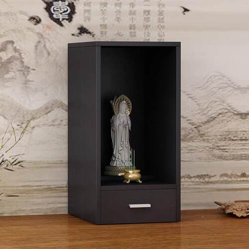 佛式龛财神爷实木供台家用奉桌观音关公台神龛佛柜佛龛供台壁挂吊