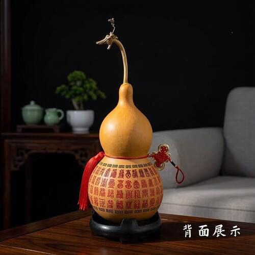 百福入天然手风文水玩真木大小葫芦摆件招玄关挂镇户门把JEQ财宅