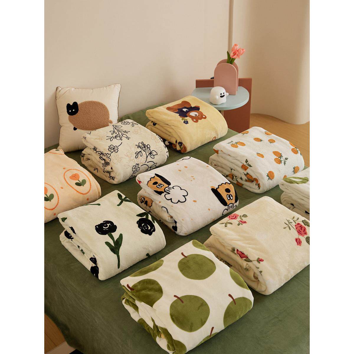 2025款冬季保暖牛奶绒被套 珊瑚绒加绒双人被罩200x230cm单人1.5m