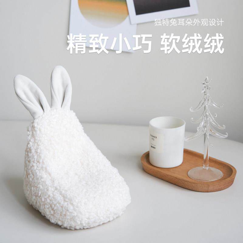 格度生活兔子手机架可携式通用懒人追剧手机座创意可爱桌面支撑架