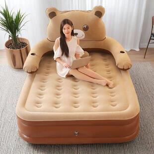 充气床加厚单人气垫床打地铺折叠双人便携儿童充气床垫医院陪护床