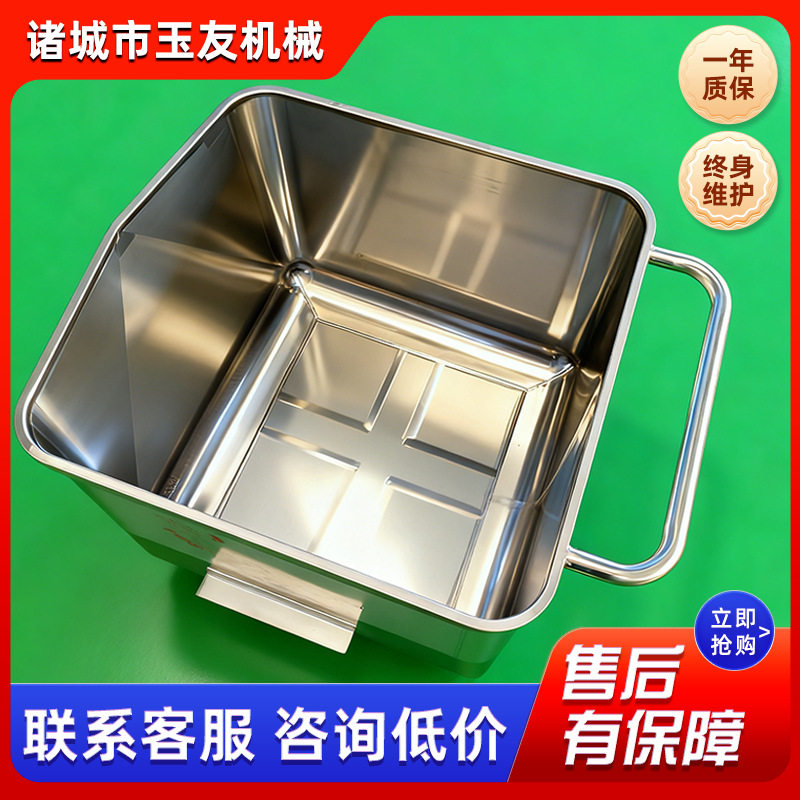 食品厂车间物料运输车手推式小料车食品级物料移动周转小料车
