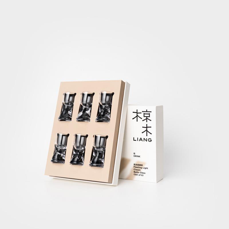 白光经典级杯水晶玻璃酒2101A杯套装高感小酒杯一口杯送流礼