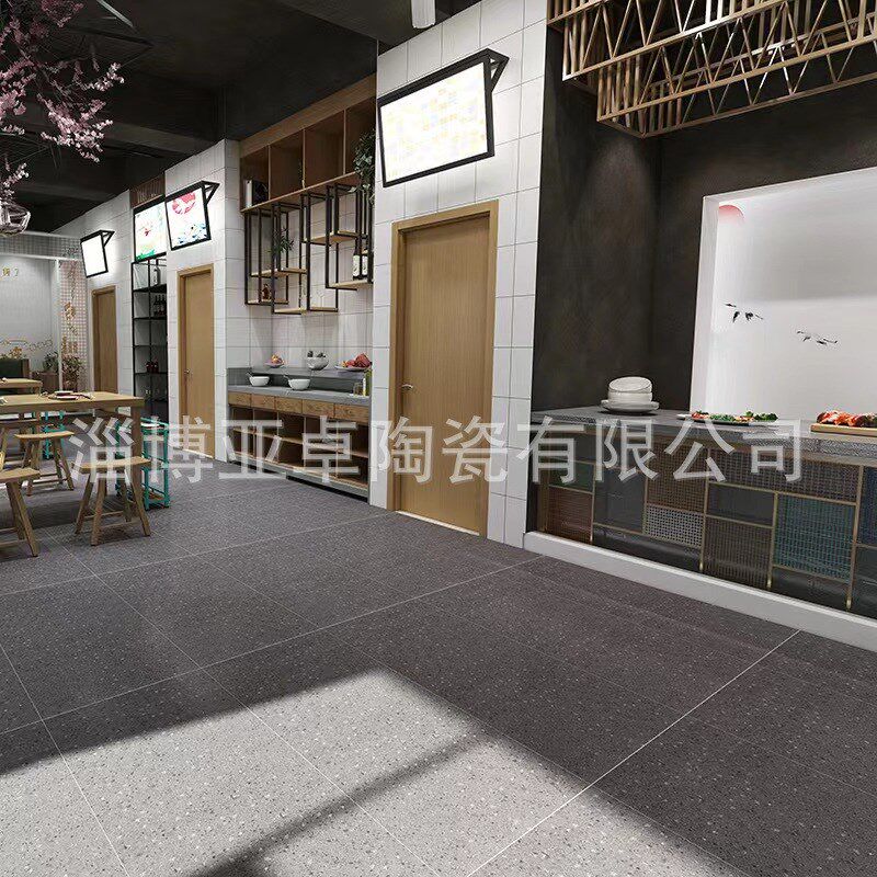 水磨石瓷砖750*1500餐厅地砖服装店连锁酒店防滑地板砖仿古砖