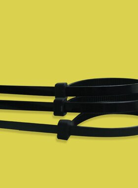 新款扎带8*350足250条尼龙扎带束线带塑料扎带黑白色尼龙扎带