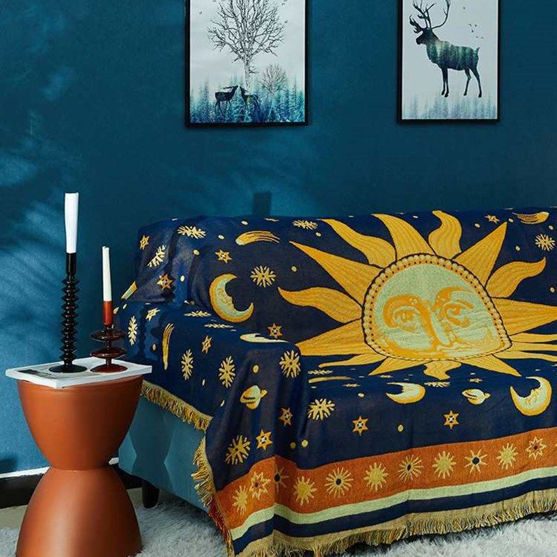 沙发盖布单人椅子盖巾沙发布全盖毯全包懒人沙发巾防尘布沙发套罩