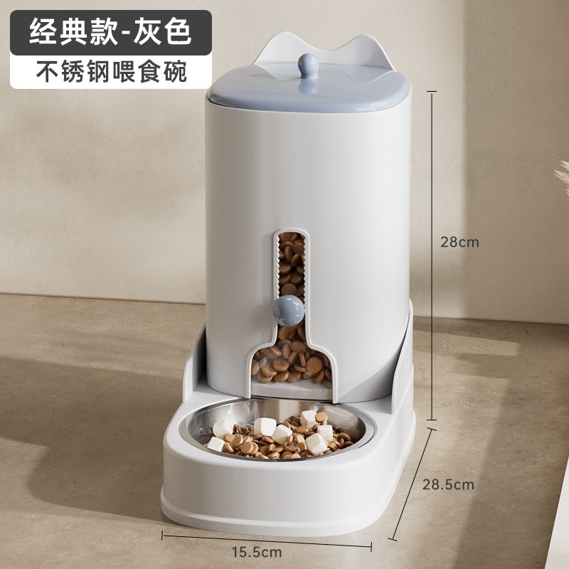 猫咪饮水机自动喂食饮水器狗狗喝水器流动不插电宠物饮水器猫水碗