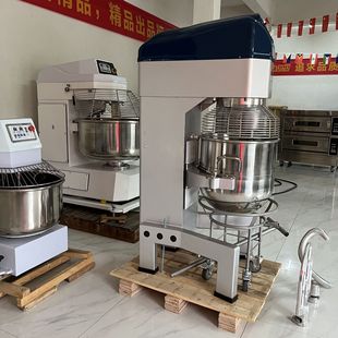 喆研80L打蛋机商用立式 大型料理机厨师机3档调速食品搅拌机和馅机