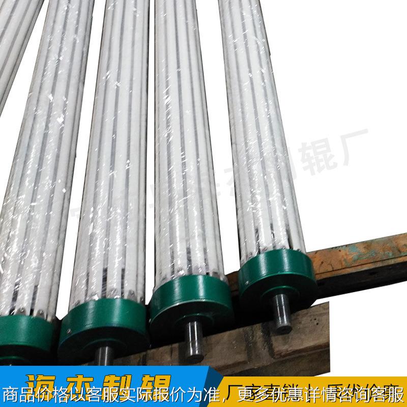 可调普通型硅胶条展平辊，轴向舒展辊，展平辊