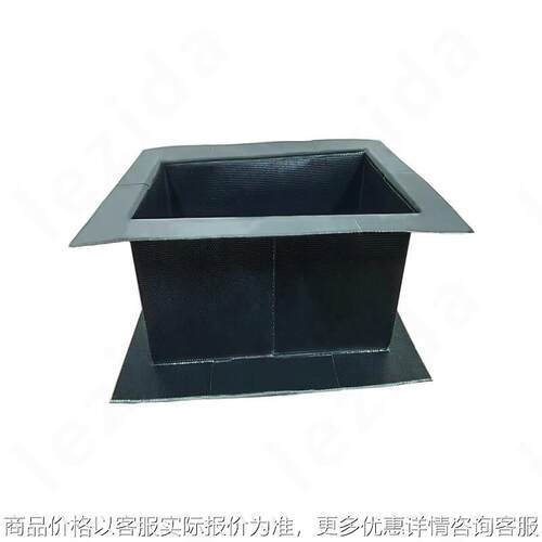 PTFE涂层布密封软连接 管道补偿软接头耐温耐腐
