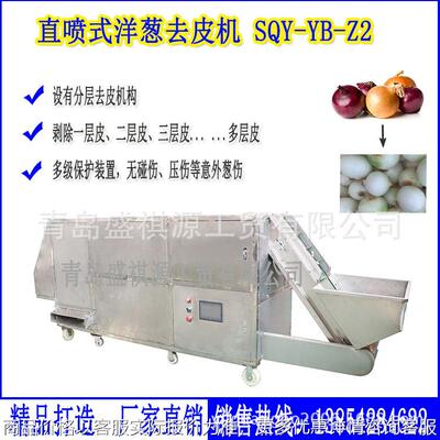 直喷式洋葱去皮机SQY-YB-Z2