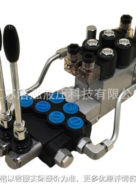 P40 Electrohydraulic Directional Control ValvesP40两联电液