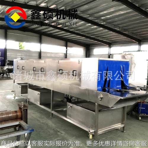 厂家供应屠宰肉筐清洗机 热碱水喷淋蔬菜筐清洗设备 全自动洗筐机