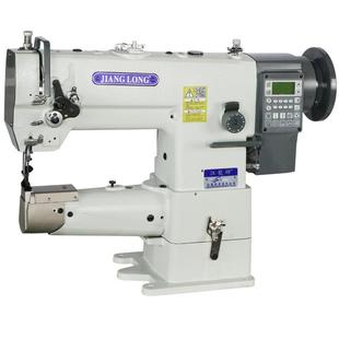 343D大嘴高车谷立750w大功率电机气动抬压脚气动前后倒缝功能