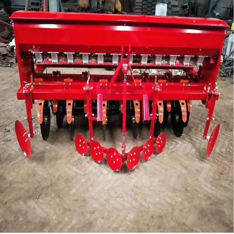 小麦播种机拖拉机悬挂式12行14行厂家直销量大优惠小麦播种机