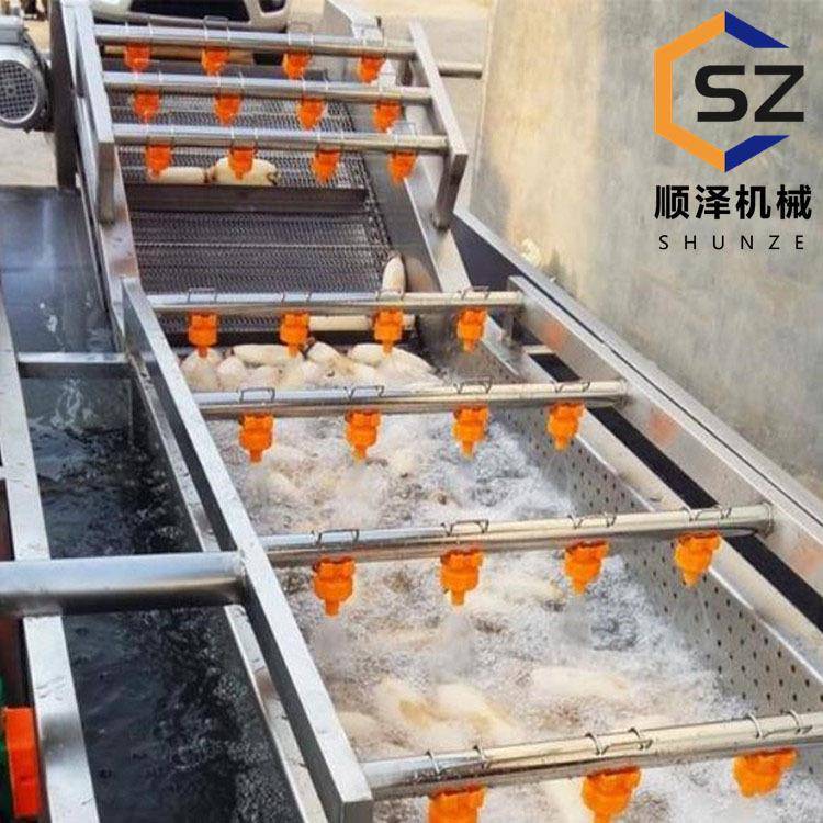 小龙虾清洗机虾尾清洗机小龙虾成套加工设备